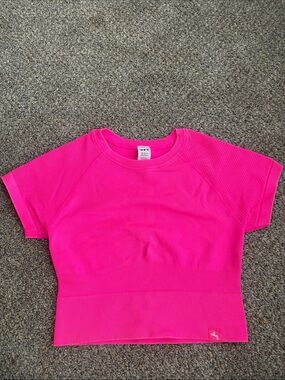 JoyLab Bright Pink Short Sleeve Active Tee